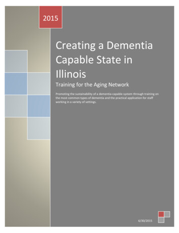 Creating A Dementia Capable State In Illinois