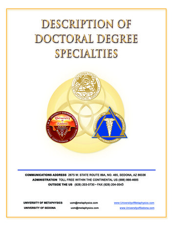 Doctoral Degrees Awarded By The - Careers In Metaphysics
