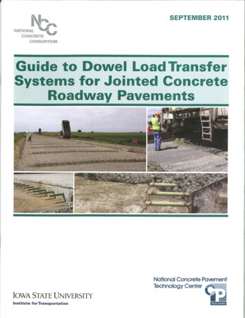 Sponsored By The National Concrete Consortium With The .