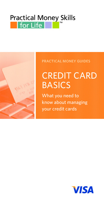 PRACTICAL MONEY GUIDES CREDIT CARD BASICS