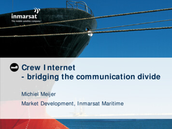 Crew Internet - Bridging The Communication Divide