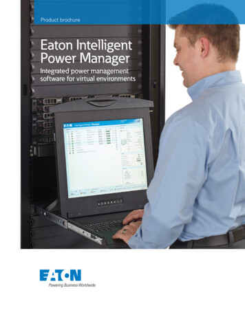 Eaton Intelligent Power Manager