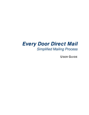 Every Door Direct Mail
