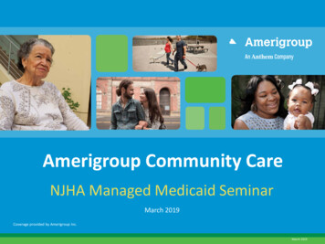 Amerigroup Community Care - NJHA