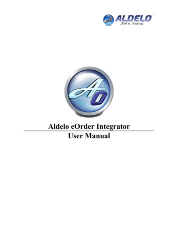 Aldelo EOrder Server