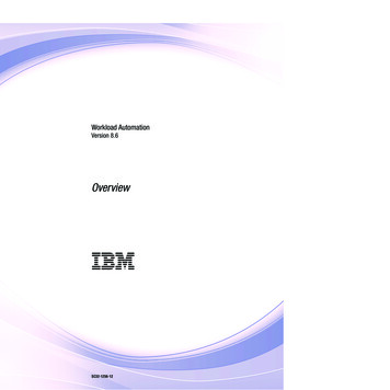 IBM Tivoli Workload Automation: Overview