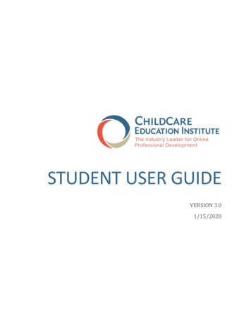 Student User Guide - Cceifame 