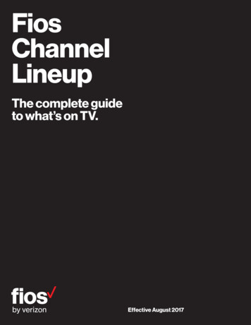 The Complete Guide To What’s On TV. - Verizon