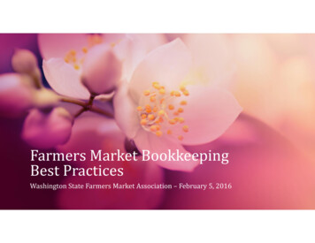Farmers Market Bookkeeping Best Practices