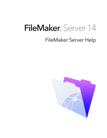 FileMaker Server Help