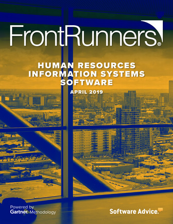 HUMAN RESOURCES INFORMATION SYSTEMS SOFTWARE