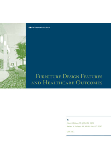 Furniture Design Features And Healthcare Outcomes