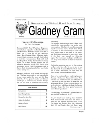 GG Nov 2012 - Gladney's