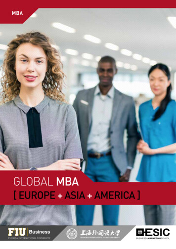 GLOBAL MBA - ESIC