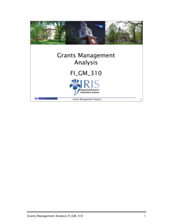 Grants Management Analysis4