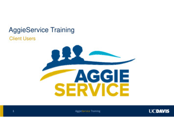 Group 4 AggieService Client Training V1.pptx [Read-Only]