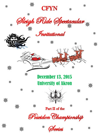 December 13, 2015 University Of Akron