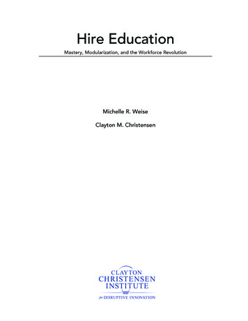Hire Education V9 - Christensen Institute