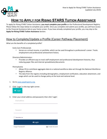 APPLY FOR RISING STARS T ASSISTANCE - Pakeys 