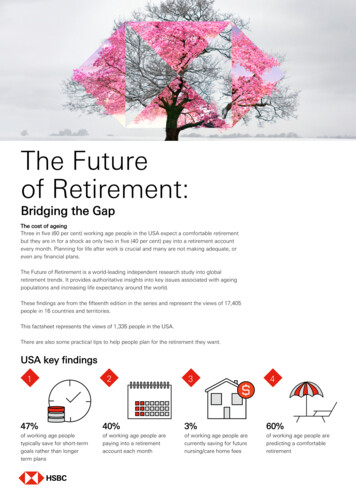 The Future Of Retirement - HSBC