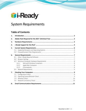 I-Ready System Requirements - Browardschools