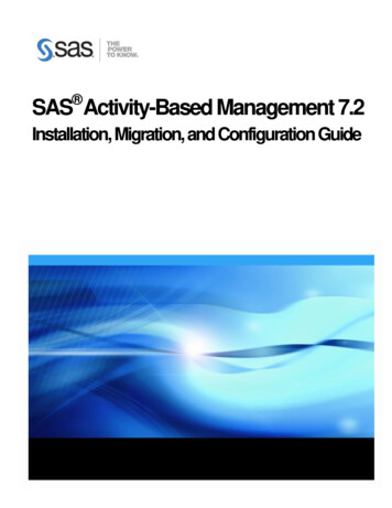 SAS Activity-Based Management 7