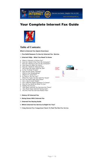Your Complete Internet Fax Guide - Bizwaremagic