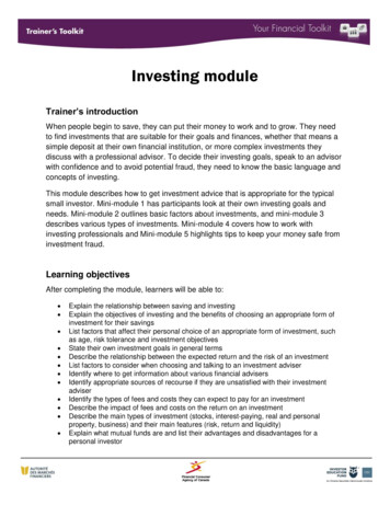 Investing Module