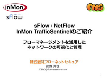 SFlow / NetFlow InMon TrafficSentinelのご紹介