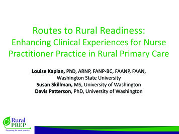 Routes To Rural Readiness - RTT Collaborative