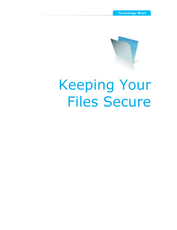 Keeping Your Files Secure D2 - NightWing Enterprises