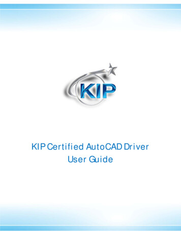 KIP AutoCAD R