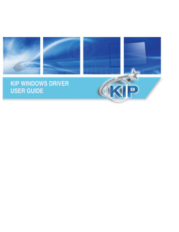 KIP Certified AutoCAD Driver