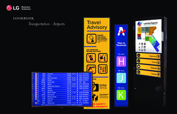 Lookbook Transportation - Airports - LG