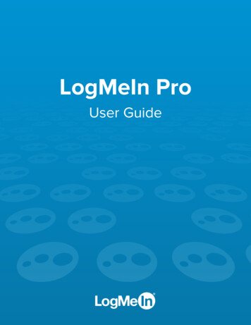 LogMeIn Pro User Guide