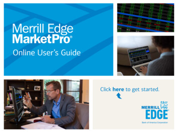 Online User’s Guide - Merrill Edge