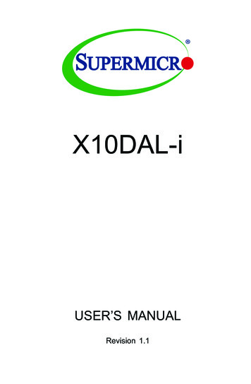X10DAL-i - Supermicro