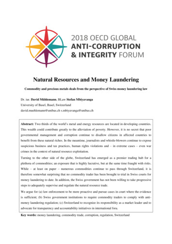 Natural Resources And Money Laundering - OECD - OECD