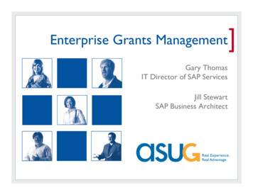 Enterprise Grants Management