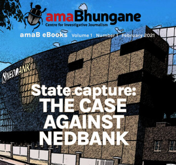 State Capture: The CaSe AgainST - AmaBhungane