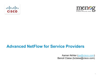 Advanced NetFlow For Service Providers