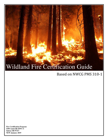 Wildland Certification Guide 2019 - Oregon