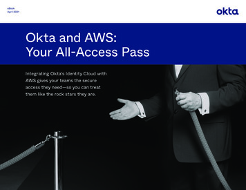 Okta And AWS: Your All-Access Pass