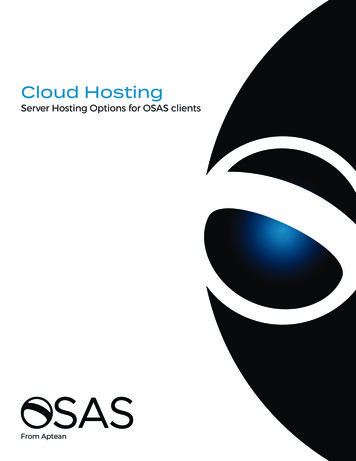 Cloud Hosting - OSAS
