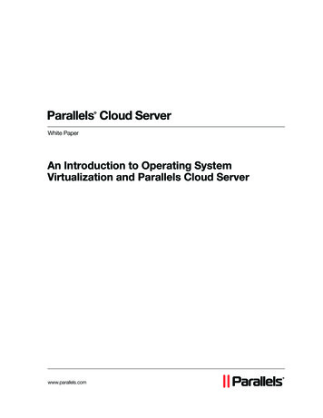 Parallels Cloud Server - I.crn 