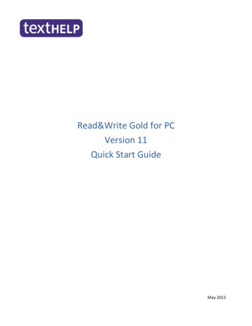 PCWindows Quick Start Guide - Antioch University Midwest