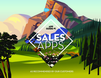 App Guide #1 Sales APPSAPPS