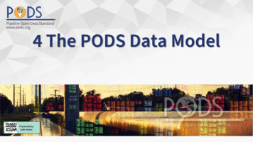 4 The PODS Data Model