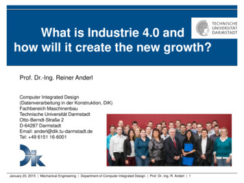 What Is Industrie 4.0 And How Will It Create The New Growth?
