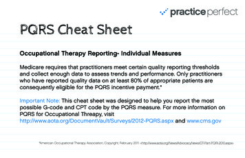 PQRS Cheat Sheet - Practice Perfect